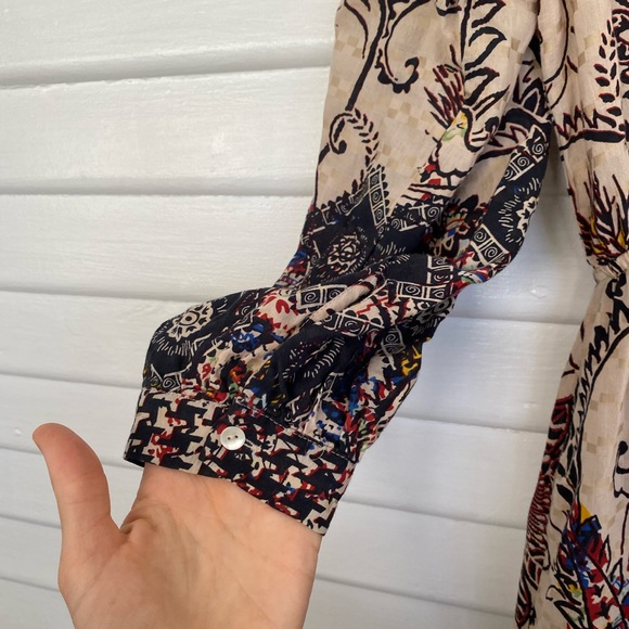 Lucky Brand • Bohemian Colorful Patterned Maxi Dress - Picture 3 of 13